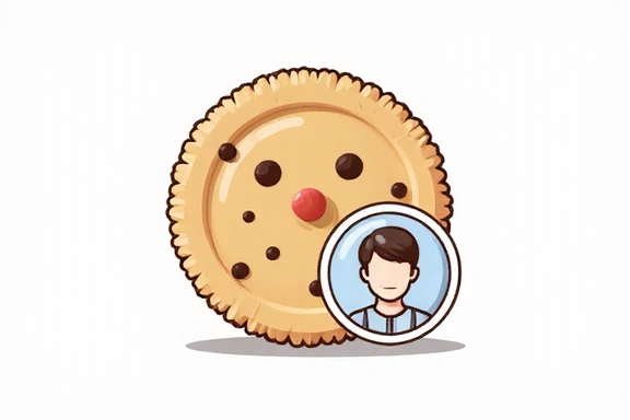 Illustration of a target symbol and a user profile, representing targeting and functionality cookies.